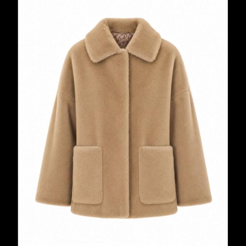 Herno Women Faux Fur Bomber